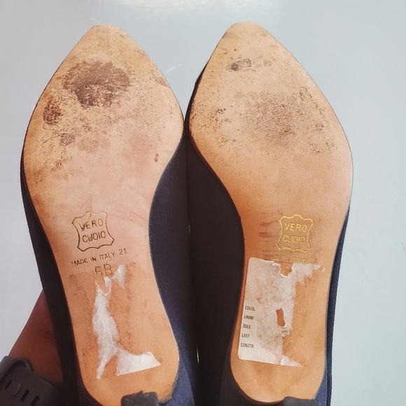 Vintage Paloma Elegant Formal Black Heels - Picture 7 of 8